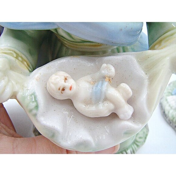 Vintage K's Collection Ceramic Jesus Baby/Child Figurines Size 6x3" Religious - Picture 5 of 12